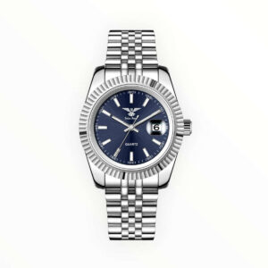 Datejust - Silver Case with Blue Dial