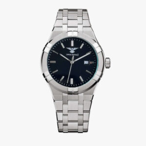 Swiss Royal Maverick - Silver Case with Black Dial