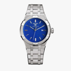 Swiss Royal Maverick - Silver Case with Blue Dial