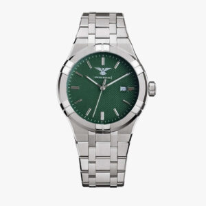 Swiss Royal Maverick - Silver Case with Green Dial