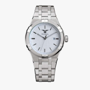 Swiss Royal Maverick - Silver Case with White Dial