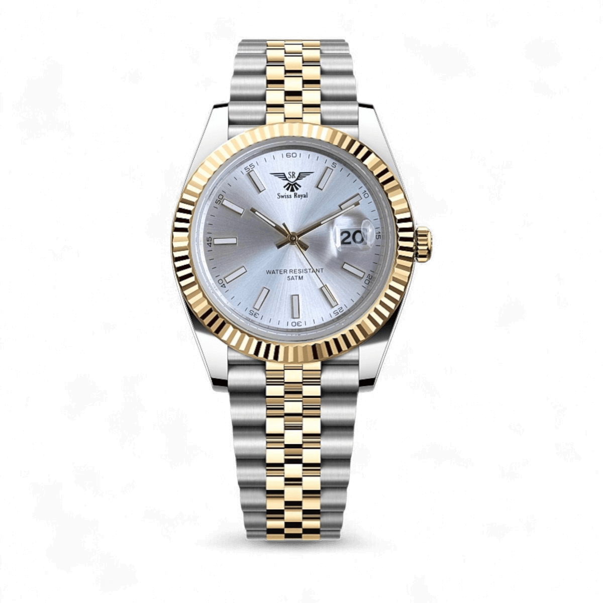 Datejust - Two Tone White Dial