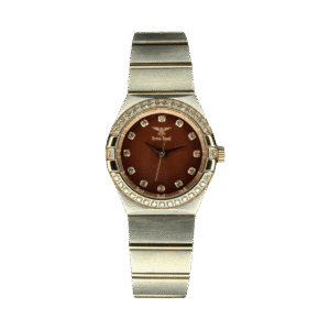Galaxy Silver Rose - Brown Dial