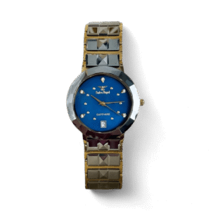 Ceramic Silver - Blue Dial