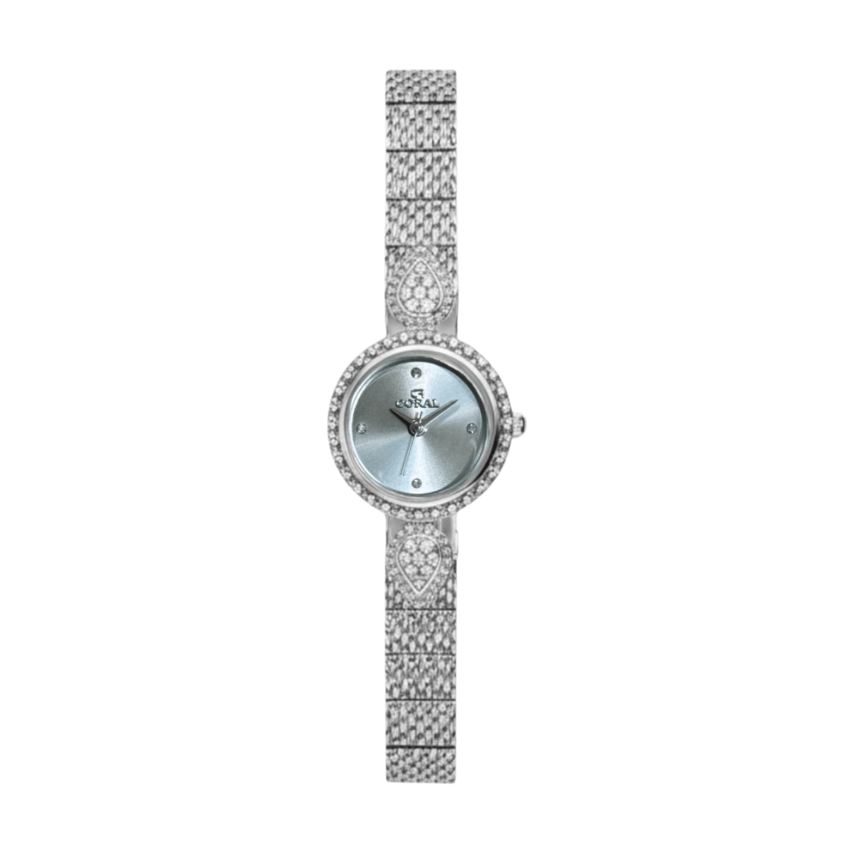 Silver - Coral Classic Silver Dial