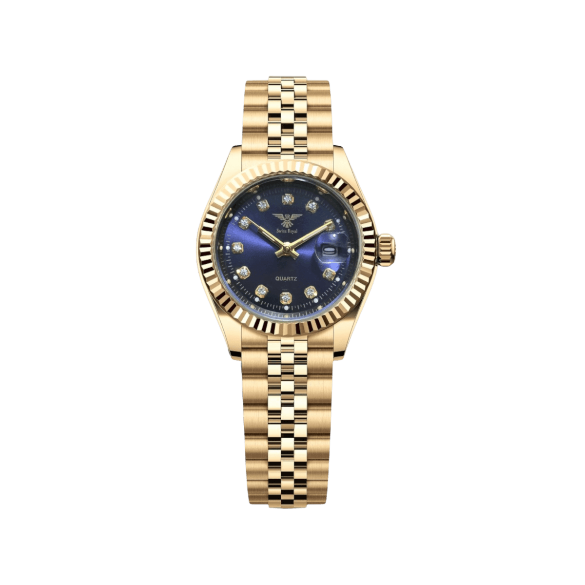 Gold Datejust - Blue Dial