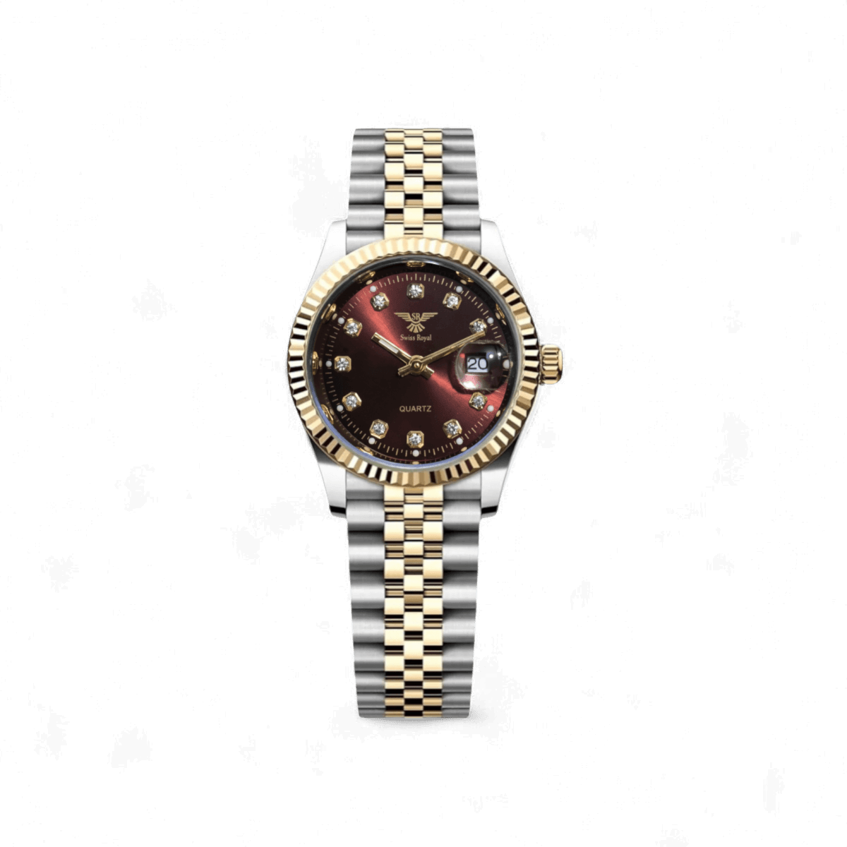 Silver Datejust - Brown Dial