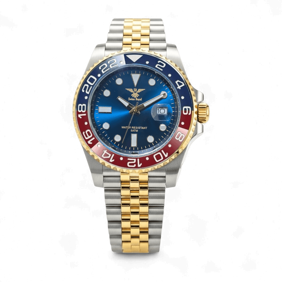 GMT Voyager Two Tone Blue Dial