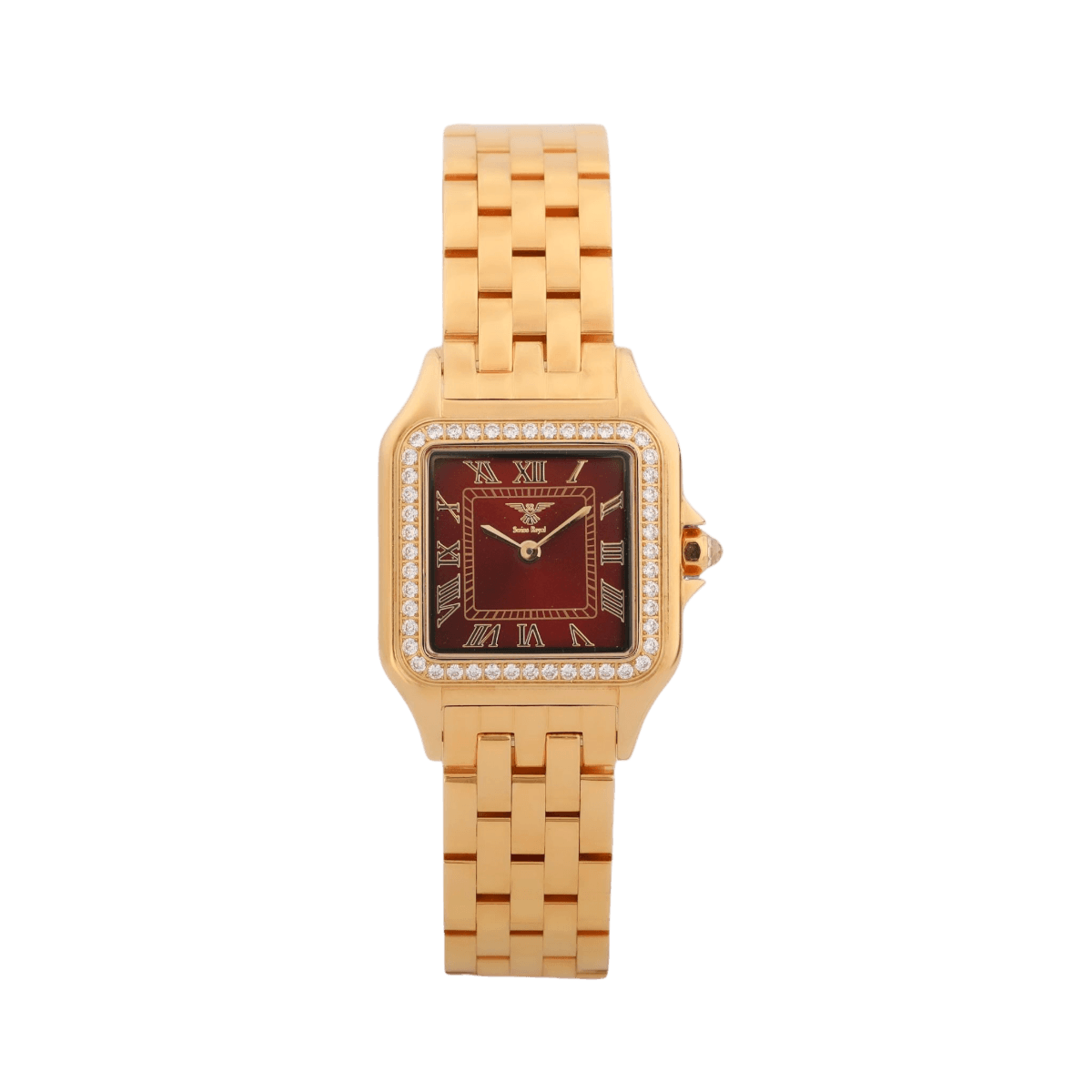 Gold Queen - Brown Dial